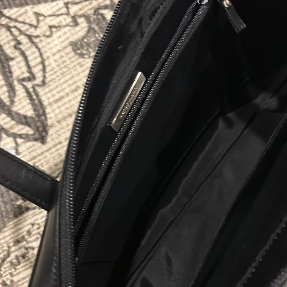 Burberry Satchel - black nylon/leather upper part and handles - Picture 8 of 15